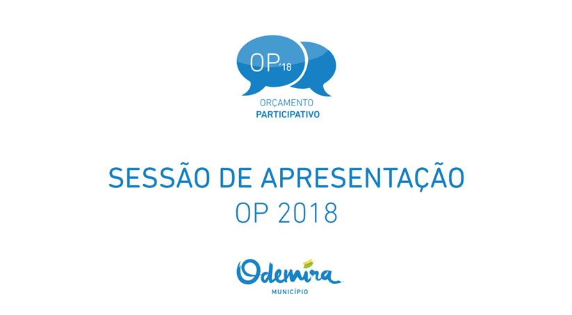 Sessão de Apresentação do OP 2018